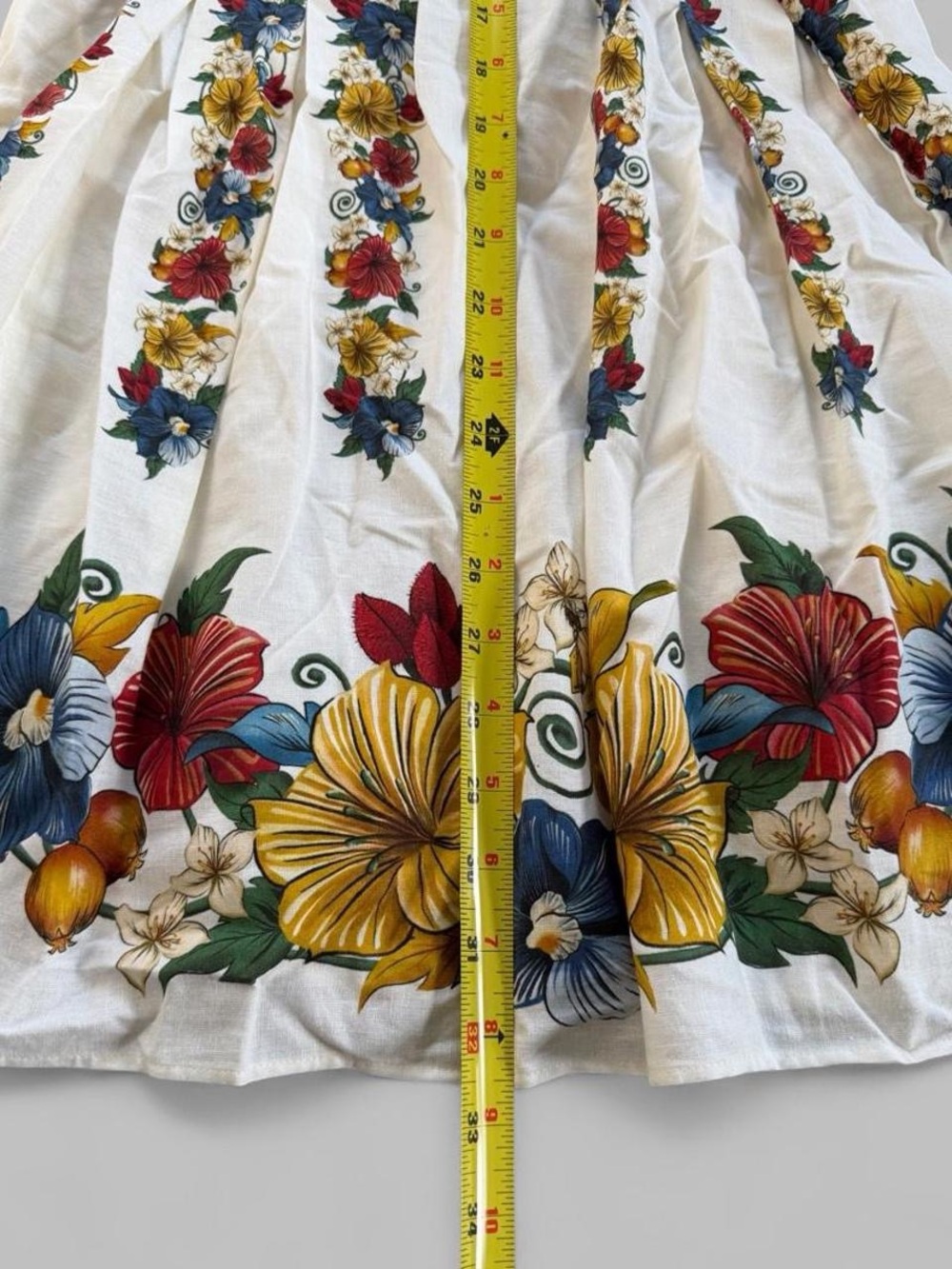 NWT FARM RIO Off-White Belted Mini Dress - Picture 6 of 12